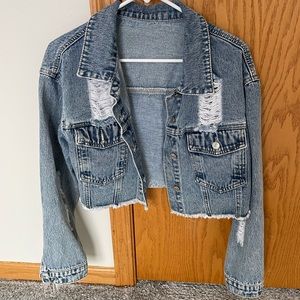 Fringe Denim Jacket